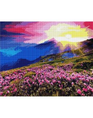 Opakowanie Mozaika diamentowa - Dolina Kwiatów 40x50cm