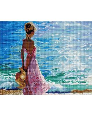 Opakowanie Mozaika diamentowa - Nad morzem 40x50cm