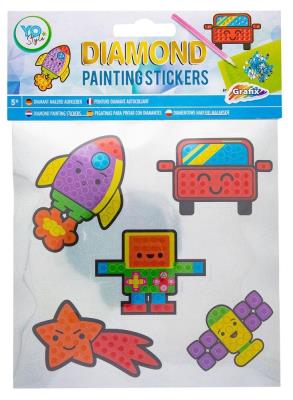 Opakowanie Mozaika diamentowa naklejki