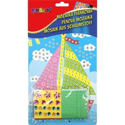 Opakowanie Mozaika piankowa Żaglówka