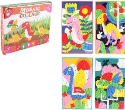 Opakowanie Mozaika wyklejanka Dinozaur