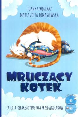Okładka książki Mruczący kotek. Zajęcia relaksacyjne + 2CD