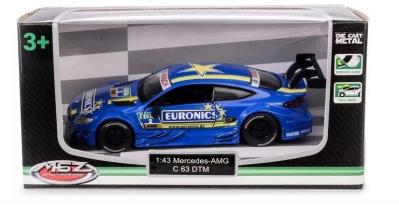 Okładka książki MSZ 1:43 Mercedes-AMG C 63 DTM/67351A/blue