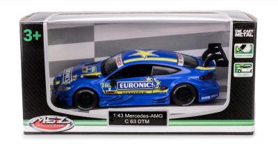 Okładka książki MSZ 1:44 BMW M6 GT3/67381A/blue