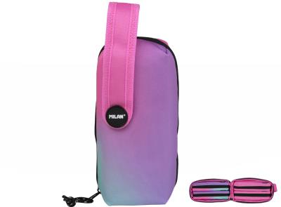 Opakowanie Multipiórnik owalny z 4 piórnikami Milan sunset różowy