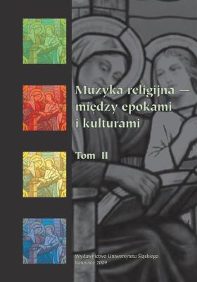 Okładka książki Muzyka religijna między epokami i kulturami T.2