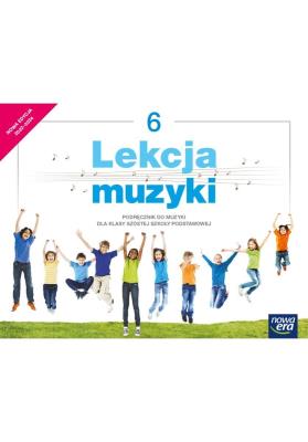 Okładka książki Muzyka SP 6 Lekcja muzyki Podr. 2022 NE
