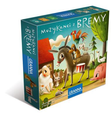 Muzykanci z Bremy GRANNA. Wydawca: Granna. SmakLiter.pl Opakowanie Muzykanci z Bremy GRANNA