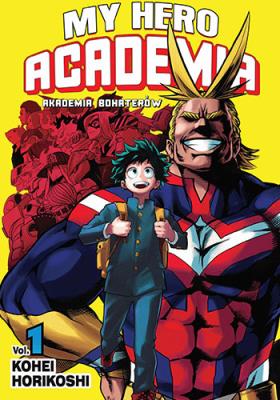 Okładka książki My Hero Academia 01