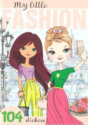 Okładka książki My little Fashion z naklejkami