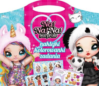 Okładka książki Na! Na! Na! Surprise. Naklejki, kolorowanki, zadania