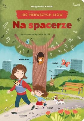 Okładka książki Na spacerze. 100 pierwszych słów