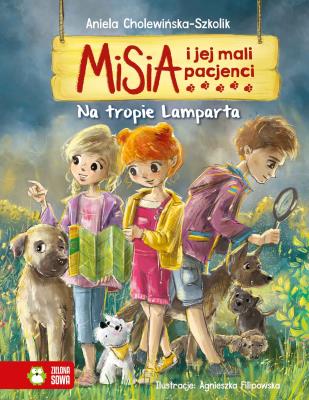 Na tropie Lamparta. Misia i jej mali pacjenci. Autor: Aniela Cholewińska-Szkolik. SmakLiter.pl Okładka książki Na tropie Lamparta. Misia i jej mali pacjenci