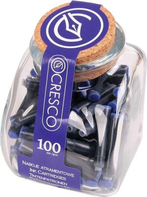 Opakowanie Naboje do piór niebieskie (100szt)