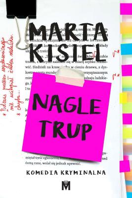 Nagle trup. Autor: Marta Kisiel. SmakLiter.pl Okładka książki Nagle trup