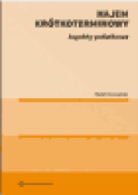 Okładka książki Najem krótkoterminowy. Aspekty podatkowe