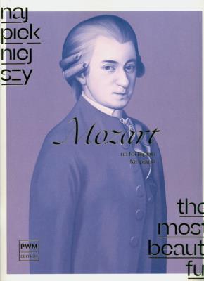 Najpiękniejszy Mozart na fortepian. Autor: Mozart Wolfgang Amadeus. SmakLiter.pl Okładka książki Najpiękniejszy Mozart na fortepian