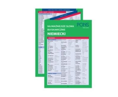 Najważniejsze słowa błyskawicznie - niemiecki w.3. Autor:   Praca zbiorowa. SmakLiter.pl Okładka książki Najważniejsze słowa błyskawicznie - niemiecki w.3