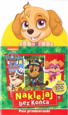 Okładka książki Naklejaj bez końca. Psie przebieranki