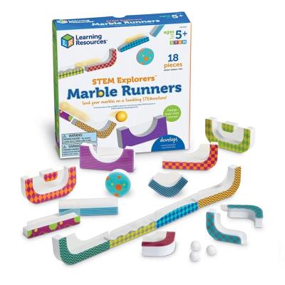 Naklejany Kulodrom, Tor na ścianę dla kulek, Marbl. Wydawca: Learning Resources. SmakLiter.pl Opakowanie Naklejany Kulodrom, Tor na ścianę dla kulek, Marbl