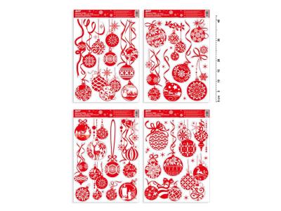 Opakowanie Naklejka BN brokat 20x30cm MIX