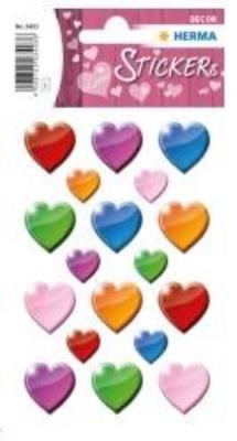 Opakowanie Naklejka Decor kolorowe serca