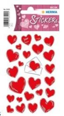 Opakowanie Naklejka Decor serca