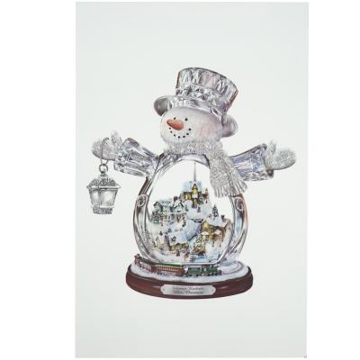 Opakowanie Naklejka kryształowy efekt bałwanek