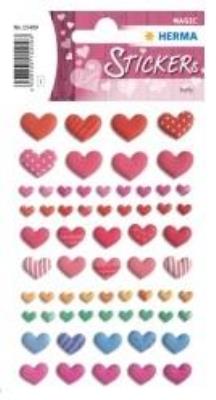 Opakowanie Naklejka Magic serduszka