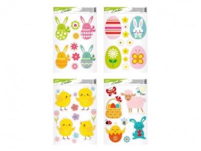 Opakowanie Naklejka na okno Wielkanoc MIX