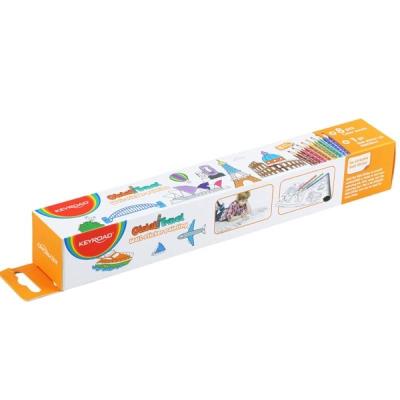 Opakowanie Naklejka na ścianę Global Travel do kolorowania