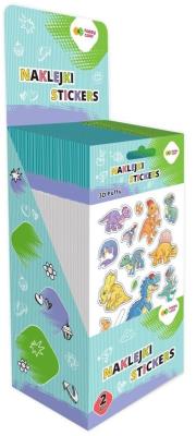 Opakowanie Naklejki 3D Puffy Kids (50szt) HAPPY COLOR