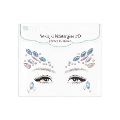 Opakowanie Naklejki biżuteryjne 3D