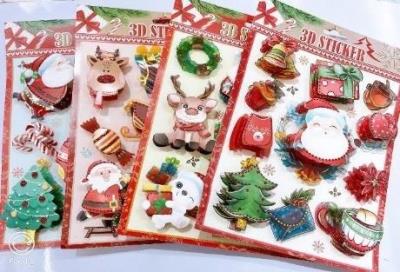 Opakowanie Naklejki Boże Narodzenia MIX