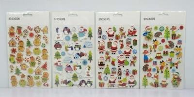 Opakowanie Naklejki Boże Narodzenia MIX