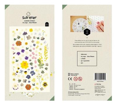 Opakowanie Naklejki Deco Kwietne