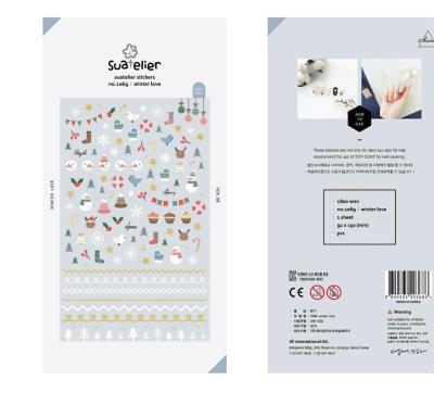 Opakowanie Naklejki Deco Zima