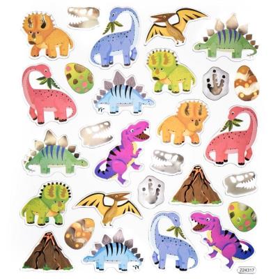 Opakowanie Naklejki dinozaury 28szt