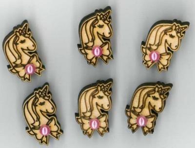 Opakowanie Naklejki drewniane LTA-004A3 2cm 6szt