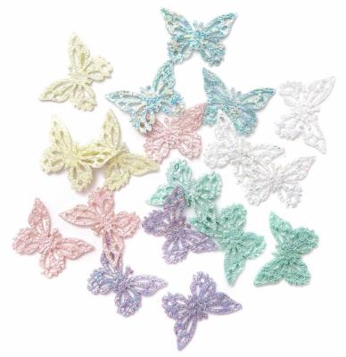 Naklejki filcowe opalizujące motyle 18szt. Wydawca: Dalprint. SmakLiter.pl Opakowanie Naklejki filcowe opalizujące motyle 18szt