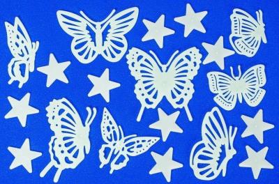 Opakowanie Naklejki fluorescencyjne Blaze 9szt