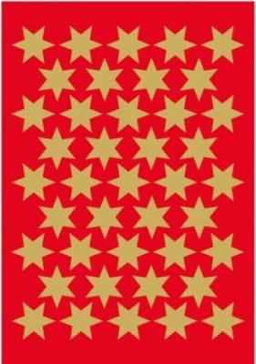 Opakowanie Naklejki Gwiazdki złote