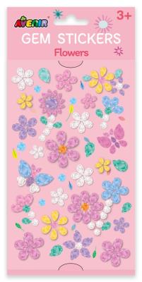Naklejki klejnoty - Kwiaty. Wydawca: AVENIR. SmakLiter.pl Opakowanie Naklejki klejnoty - Kwiaty