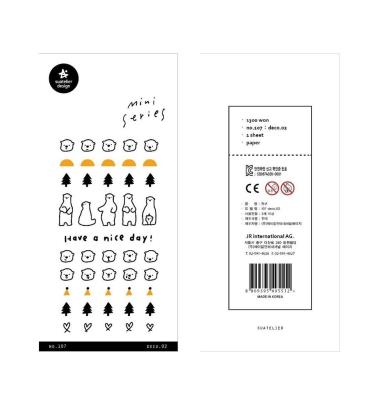 Opakowanie Naklejki Mini W lesie