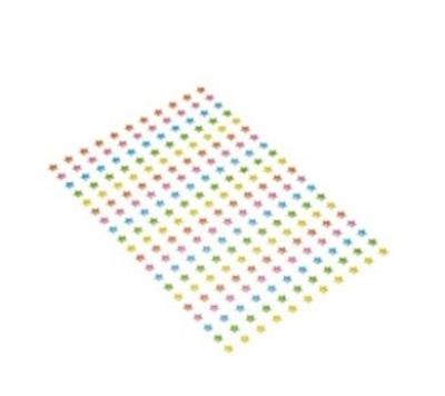 Opakowanie Naklejki na folii gwiazdki mix kolorów