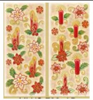 Opakowanie Naklejki na folii świece