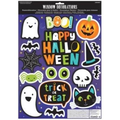Opakowanie Naklejki na okno Hallo-ween Friends