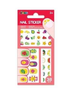 NAKLEJKI NA PAZNOKCIE RÓŻOWE. Wydawca: AVENIR. SmakLiter.pl Opakowanie NAKLEJKI NA PAZNOKCIE RÓŻOWE