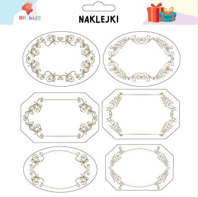 Naklejki na prezenty Boże Narodzenie 5. Wydawca: All4Kids. SmakLiter.pl Opakowanie Naklejki na prezenty Boże Narodzenie 5