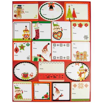 Opakowanie Naklejki na prezenty